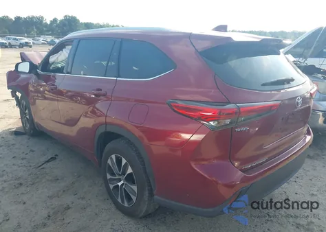 2020 Toyota Highlander Xle из США, поврежденный, VIN 5TDGZRAH5LS004656